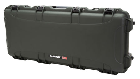 Nanuk 985 36-Inch Olive Polymer Case for AR-15 Rifles with Foam Padding