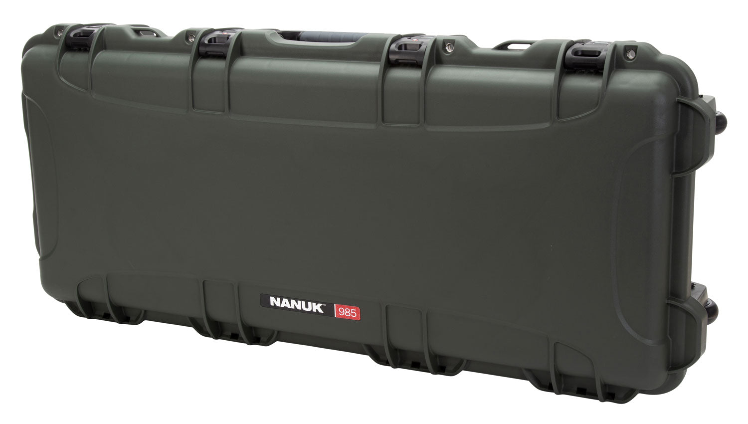 Nanuk 985 36-Inch Olive Resin Lockable Takedown Case for Rifles and Shotguns