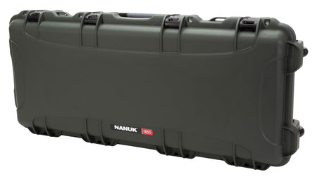 Nanuk 985 36-Inch Olive Resin Lockable Takedown Case for Rifles and Shotguns