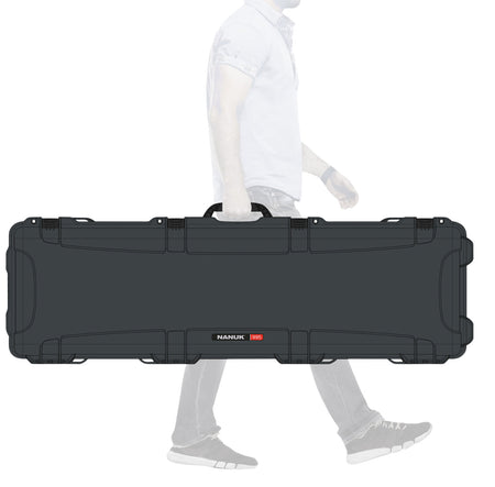 Nanuk 995 Waterproof Graphite Hard Case for Rifles 52" L x 14.50" W x 6" H Interior