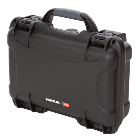 Nanuk 9091001 909 Airline-Approved Waterproof Black Resin Case with Foam Insert