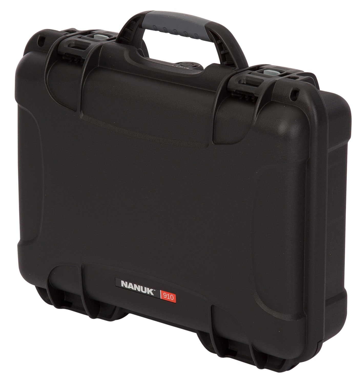 Nanuk 910 Black Polymer Lockable 2-Up Glock Pistol Case with Foam Padding