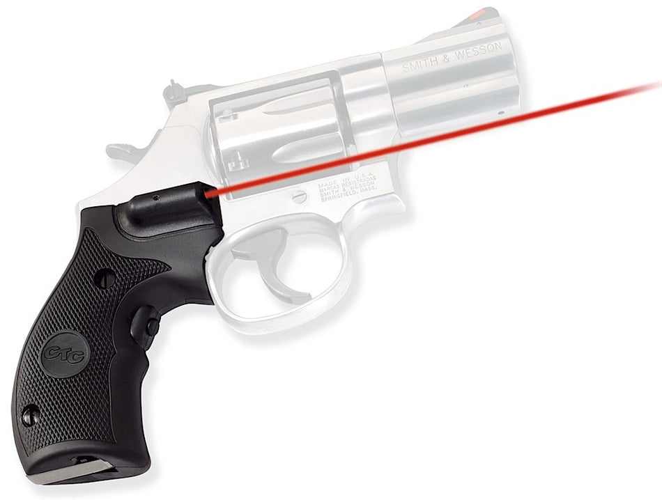 Crimson Trace 011180 S&W Governor/K/L-Frame Revolvers Lasergrips - Red Laser, 633nM