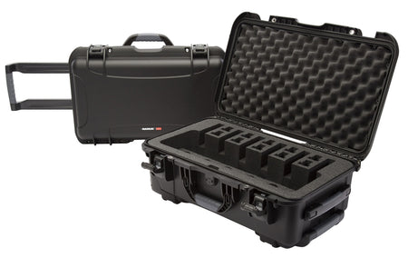 Nanuk 935 Black Polymer 6-Pistol Hard Case with Foam Padding 22" x 14" x 9" Interior