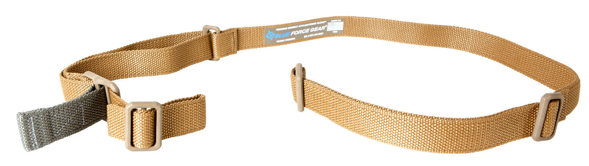 Blue Force Gear Vickers Combat Sling Coyote Tan Cordura Two-Point Rifle/Carbine