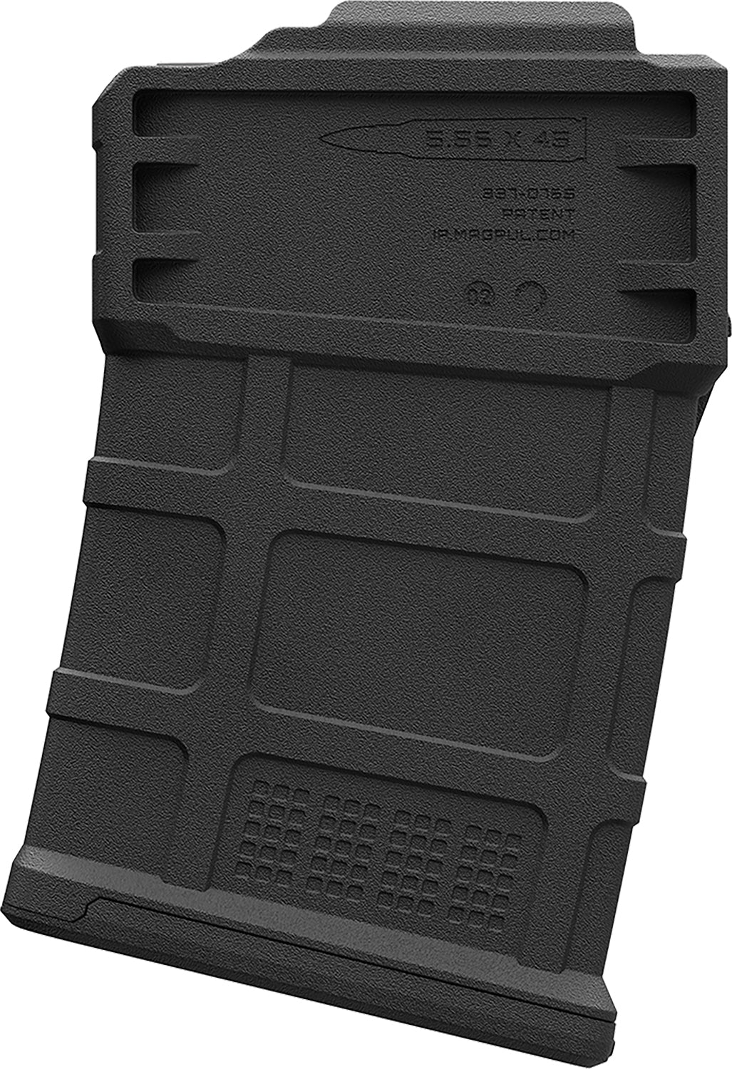Magpul MAG1100BLK PMAG 10rd 5.56x45mm AICS-Compatible Short Action Rifle Magazine Black Polymer