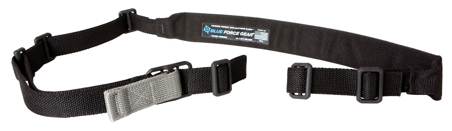 Blue Force Gear Vickers Padded Combat Sling Black Cordura Inline Foam Two-Point
