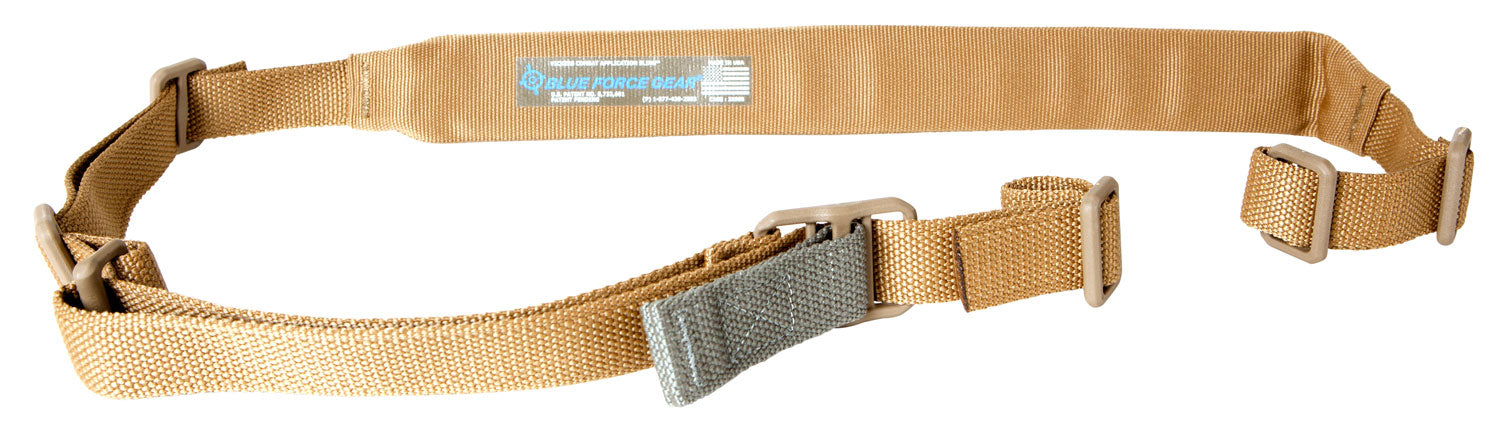 Blue Force Gear Vickers Padded Combat Sling Coyote Tan Cordura Inline Foam Two-Point