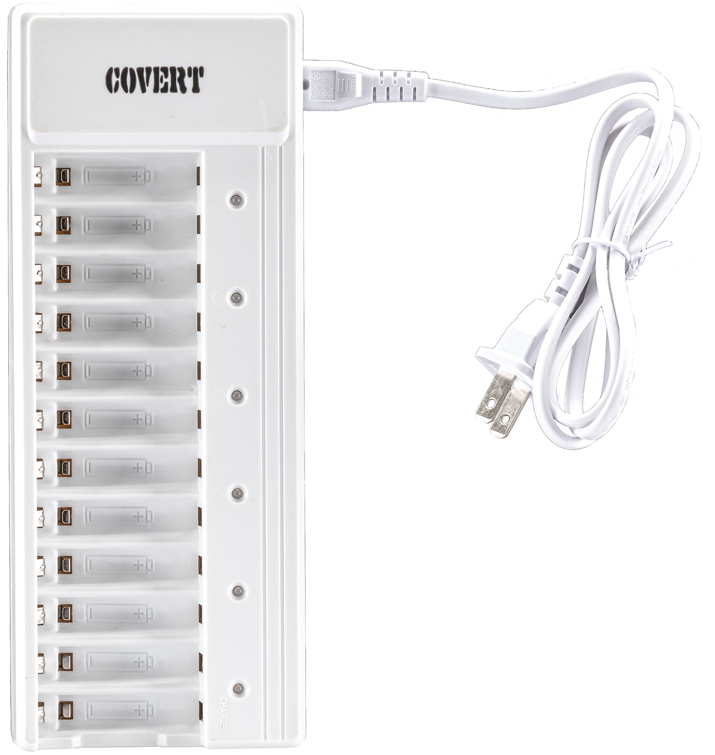 Covert Scouting Cameras 2038 AA 12-Bay Rapid Battery Charger with Green Charge Indicator