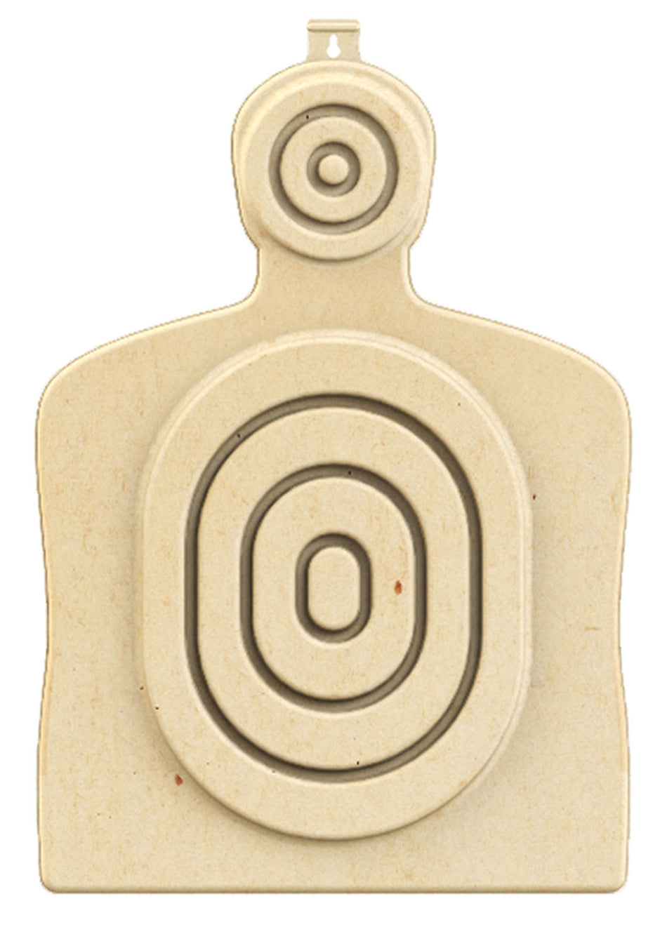 Birchwood Casey 3D Bullseye Torso Target Tan Recycled Material 31.25"x21.25"x1" 3 Per Pack