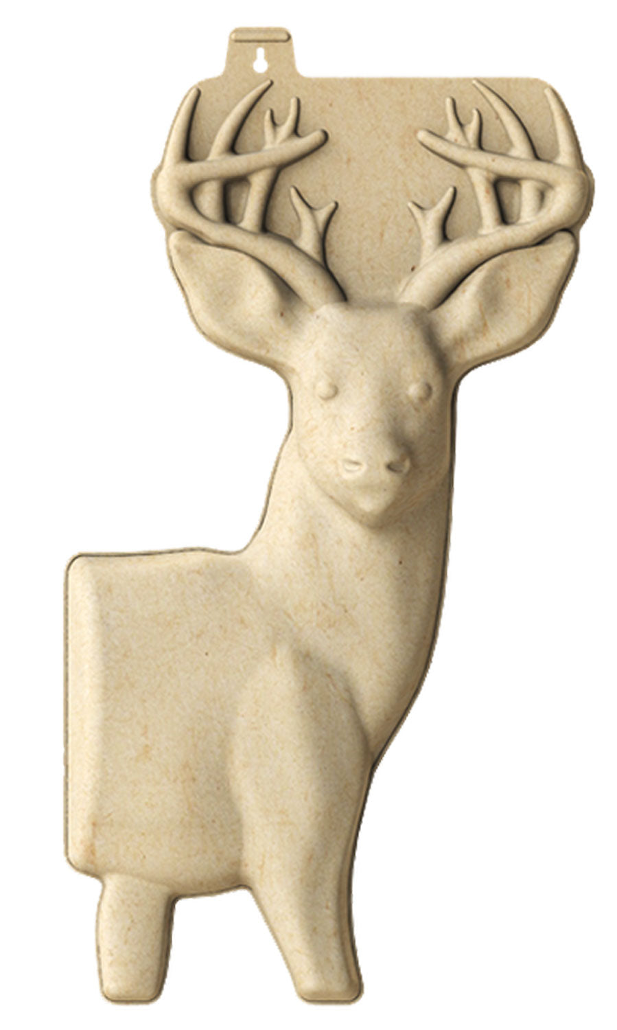 Birchwood Casey 3D Deer Target Tan 31.25" x 17" x 4" Recycled Material 3 Per Pack