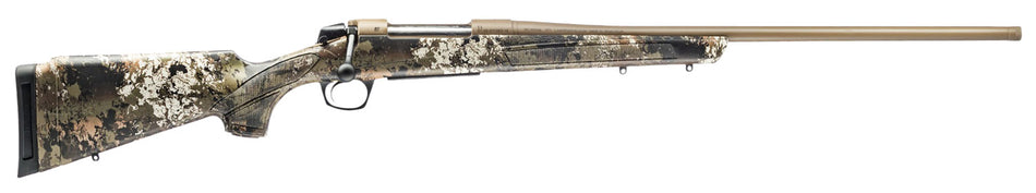 CVA CR3907C Cascade Full Size 350 Legend 4+1, 22" Flat Dark Earth Cerakote Steel Threaded Barrel, Flat Dark Earth Cerakote Steel Receiver, Veil Wideland Fixed w/SoftTouch Stock, Right Hand