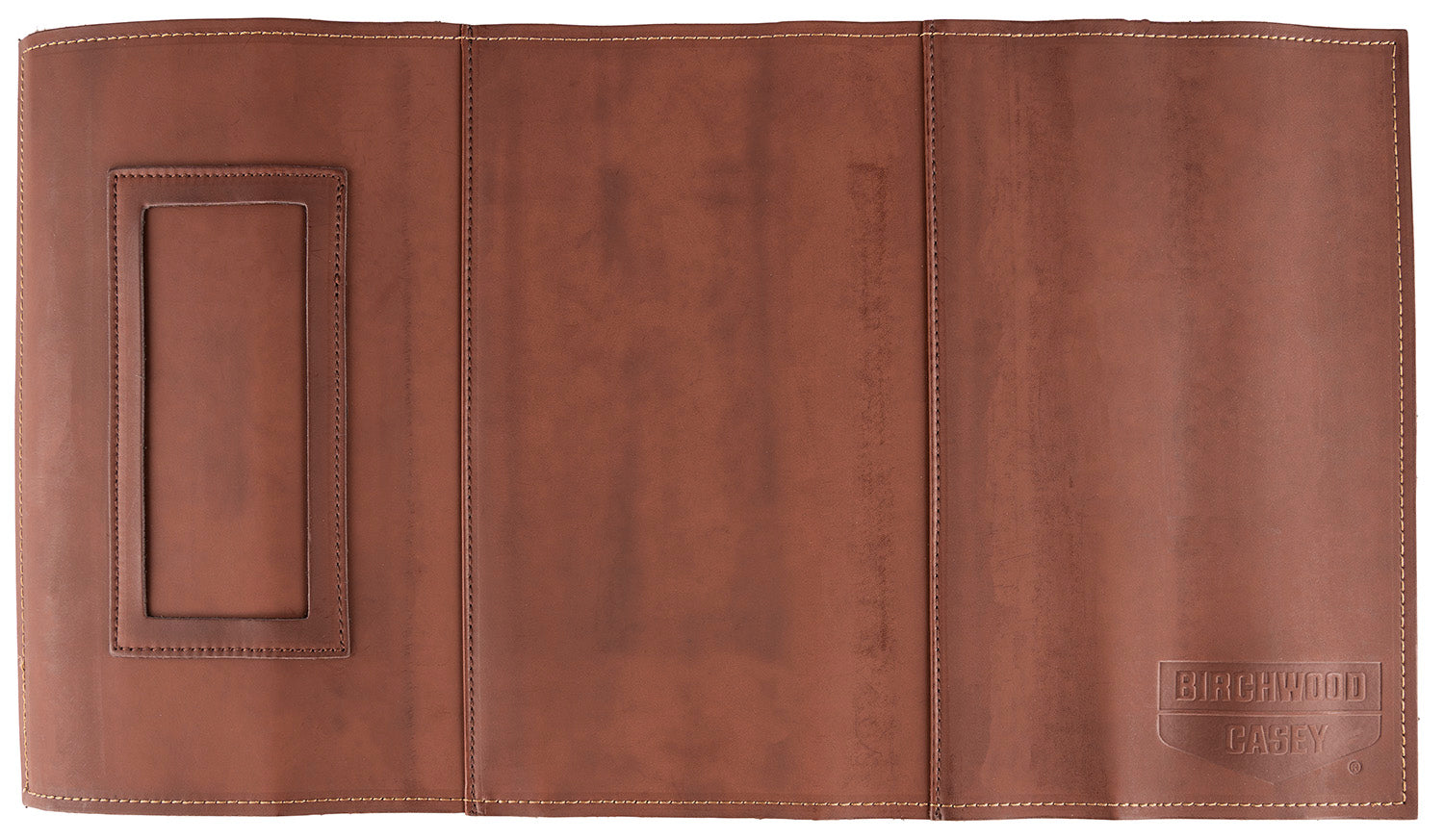 Birchwood Casey 30225 Leather Handgun Mat with Integrated Parts Tray 13x23.5 Inch