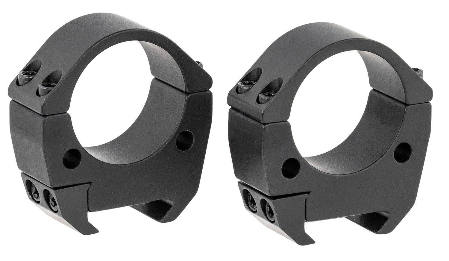 Talley TMS30M Picatinny Scope Rings 30mm Medium Profile Black Anodized 0 MOA