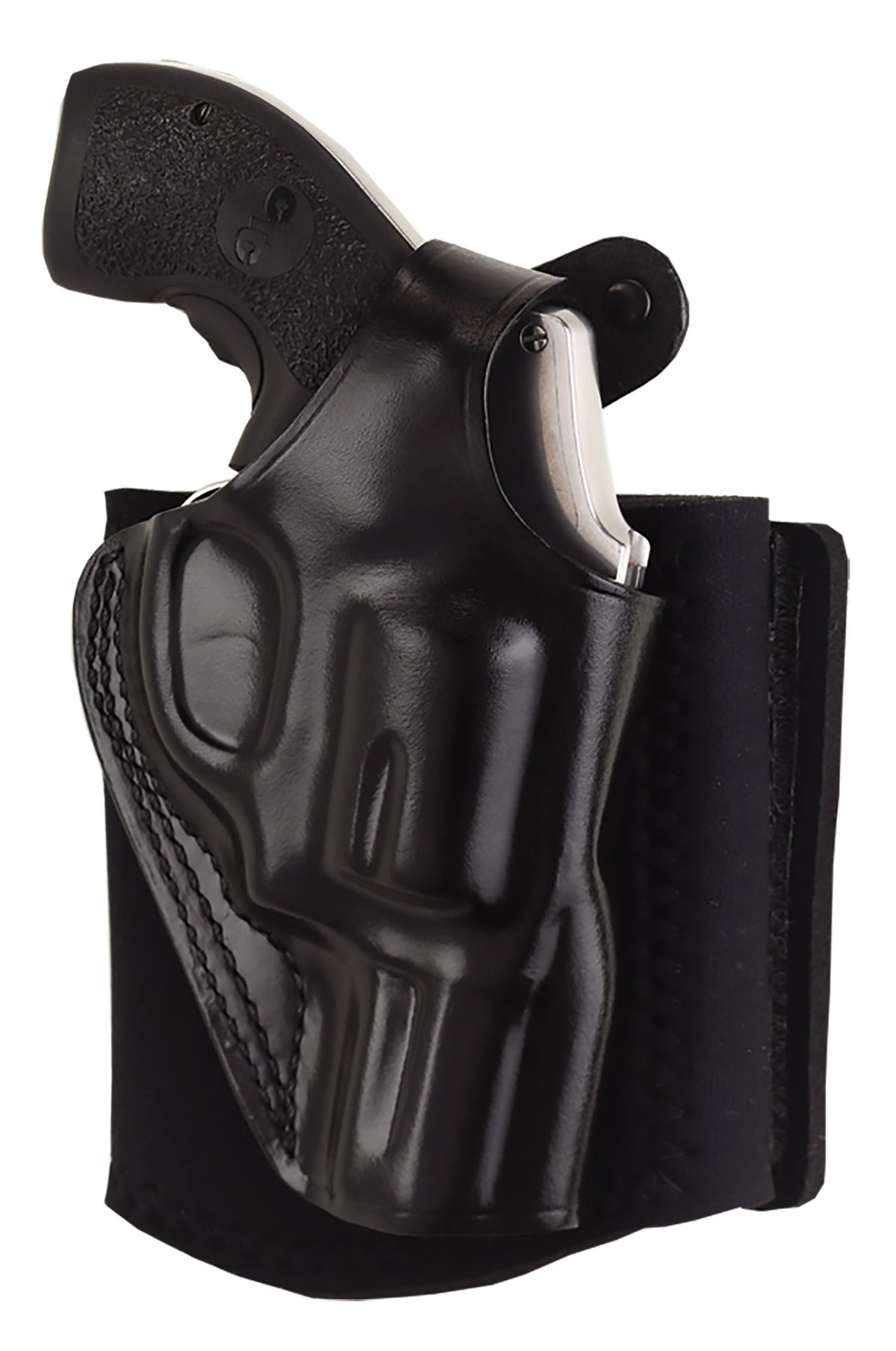 Galco AG870RB Black Leather Hook & Loop Ankle Glove Holster for Sig Sauer P365 and P365XL, Right Hand
