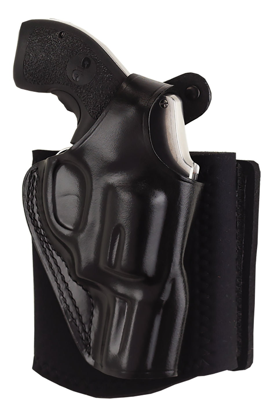 Galco AG870RB Black Leather Hook & Loop Ankle Glove Holster for Sig Sauer P365 and P365XL, Right Hand