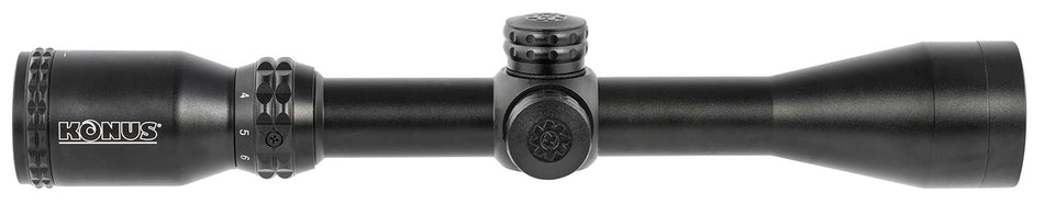 Konus 7278 KonusPro 275 Matte Black 3-9x40mm 1" Tube Muzzleloader Ballistic Dot Engraved Reticle