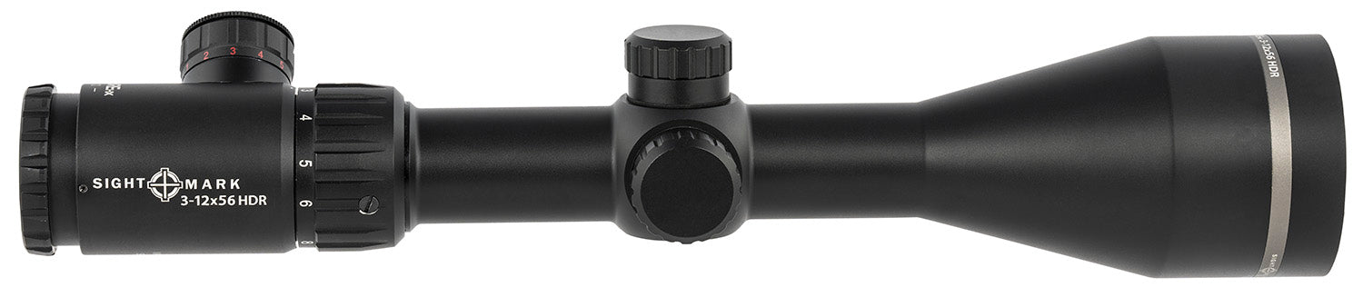 Sightmark SM13080HDR Core HX 3-12x56mm 30mm Tube Black Illuminated Red HDR Hunter Dot Scope