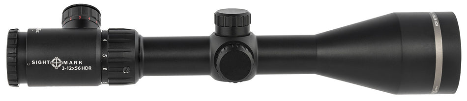 Sightmark SM13080HDR Core HX 3-12x56mm 30mm Tube Black Illuminated Red HDR Hunter Dot Scope