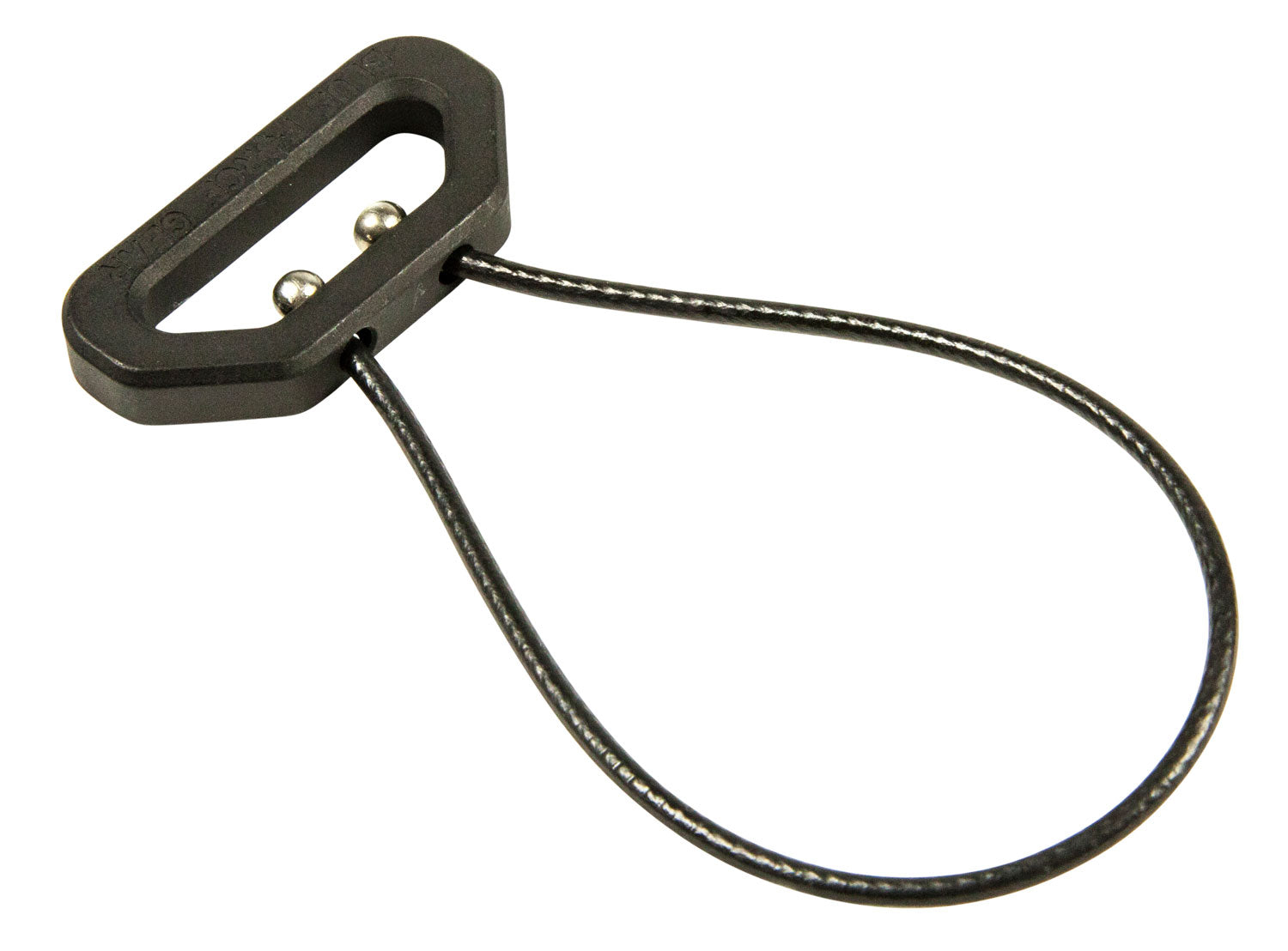 Blue Force Gear Universal Wire Loop 3.25" 6061-T6 Aluminum Black Anodized Versatile Sling Attachment Point