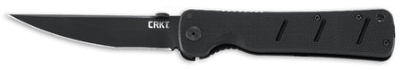 CRKT 2906 Otanashi noh Ken 4.52" Folding Knife Black Anti-Rust AUS-8A Blade G10 Handle