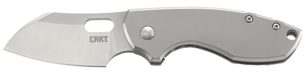 CRKT 5311 Pilar Frame Lock Folder 2.40" Satin Stainless Steel Blade with Pocket Clip
