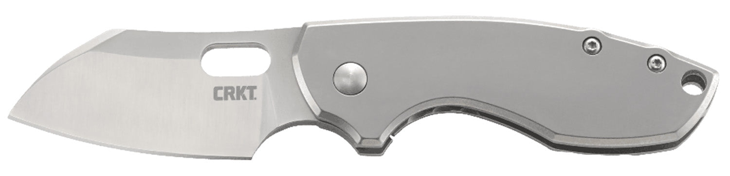 CRKT 5311 Pilar Frame Lock Folder 2.40" Satin Stainless Steel Blade with Pocket Clip