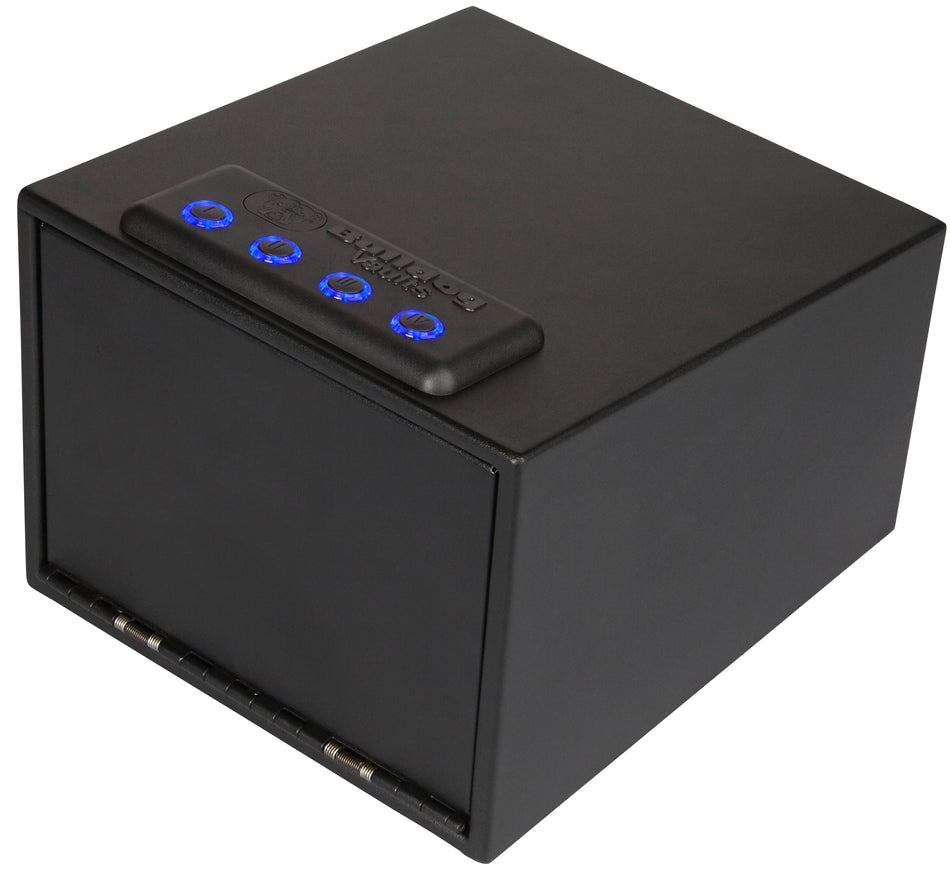 Bulldog BD4040L Magnum Quick-Open Vault LED Access Code & Emergency Key Entry Black Powder Coat Steel