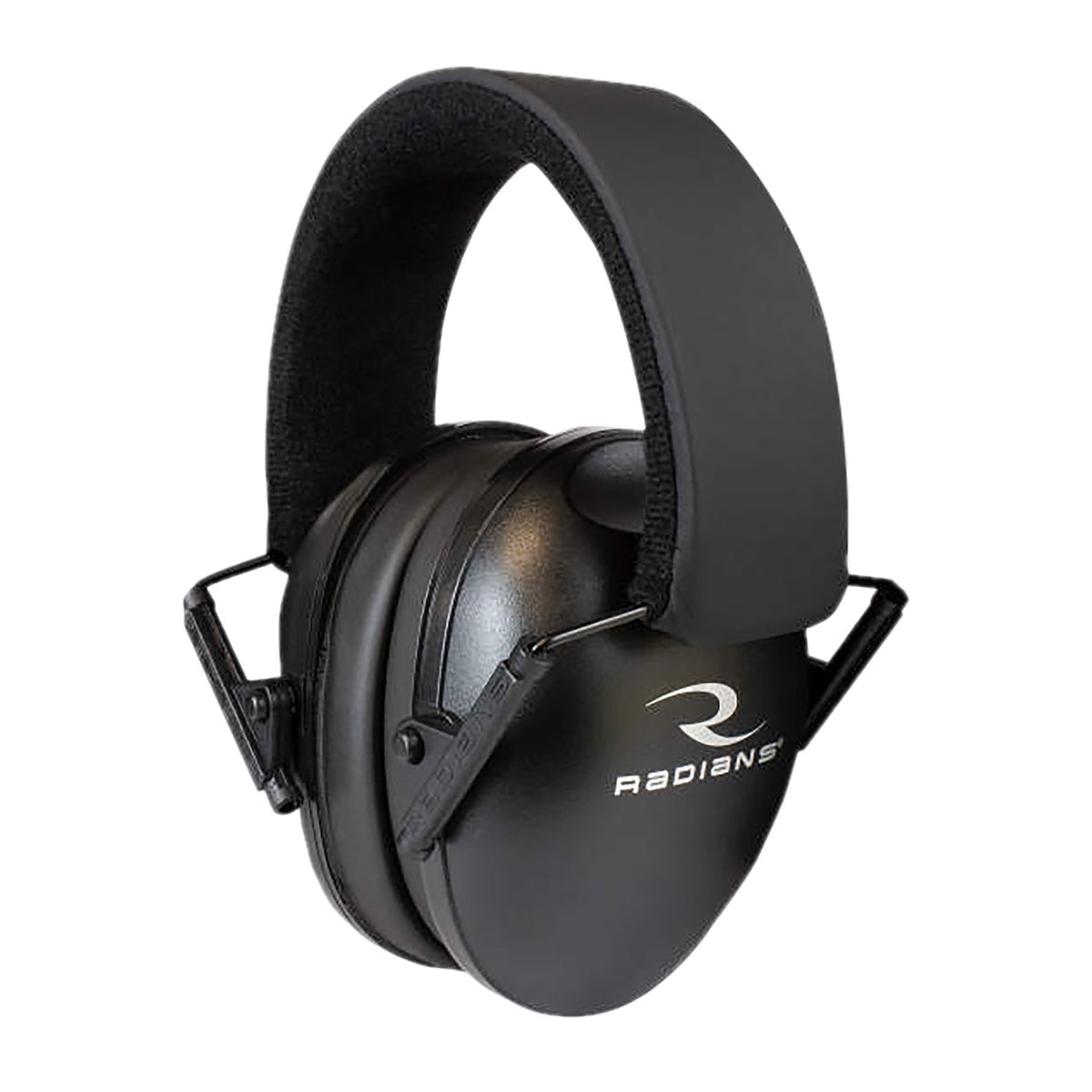Radians Lowset Passive Hearing Protection Muff 21 dB Black Adult 1 Pair
