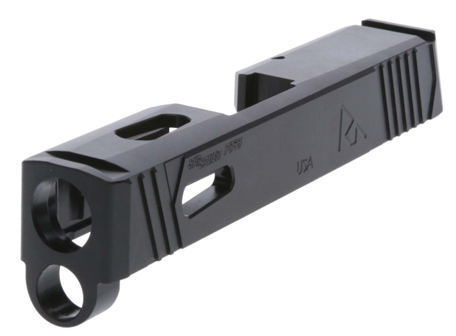 Rival Arms RA10P001A Black 416R Stainless Steel Optic Ready Slide A1 for Sig Sauer P365