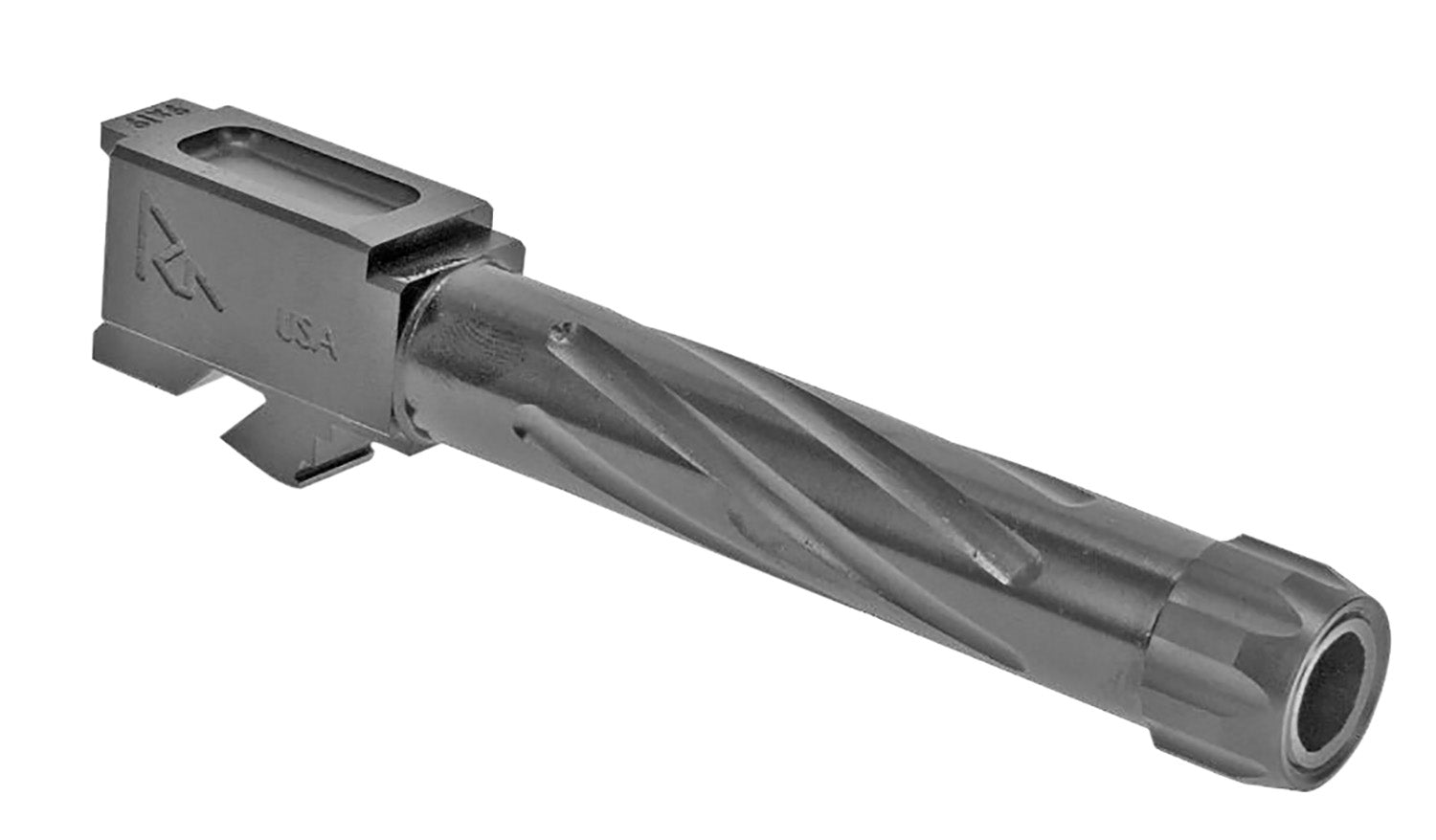 Rival Arms 9mm Luger 4.02" Precision V1 Threaded Drop-In Barrel Stainless PVD Finish Glock 19 Gen3-4