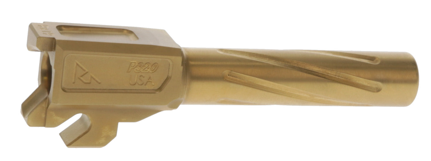 Rival Arms RA20P301E Sig P320 Carry 9mm 3.90" Gold PVD Drop-In Performance Barrel