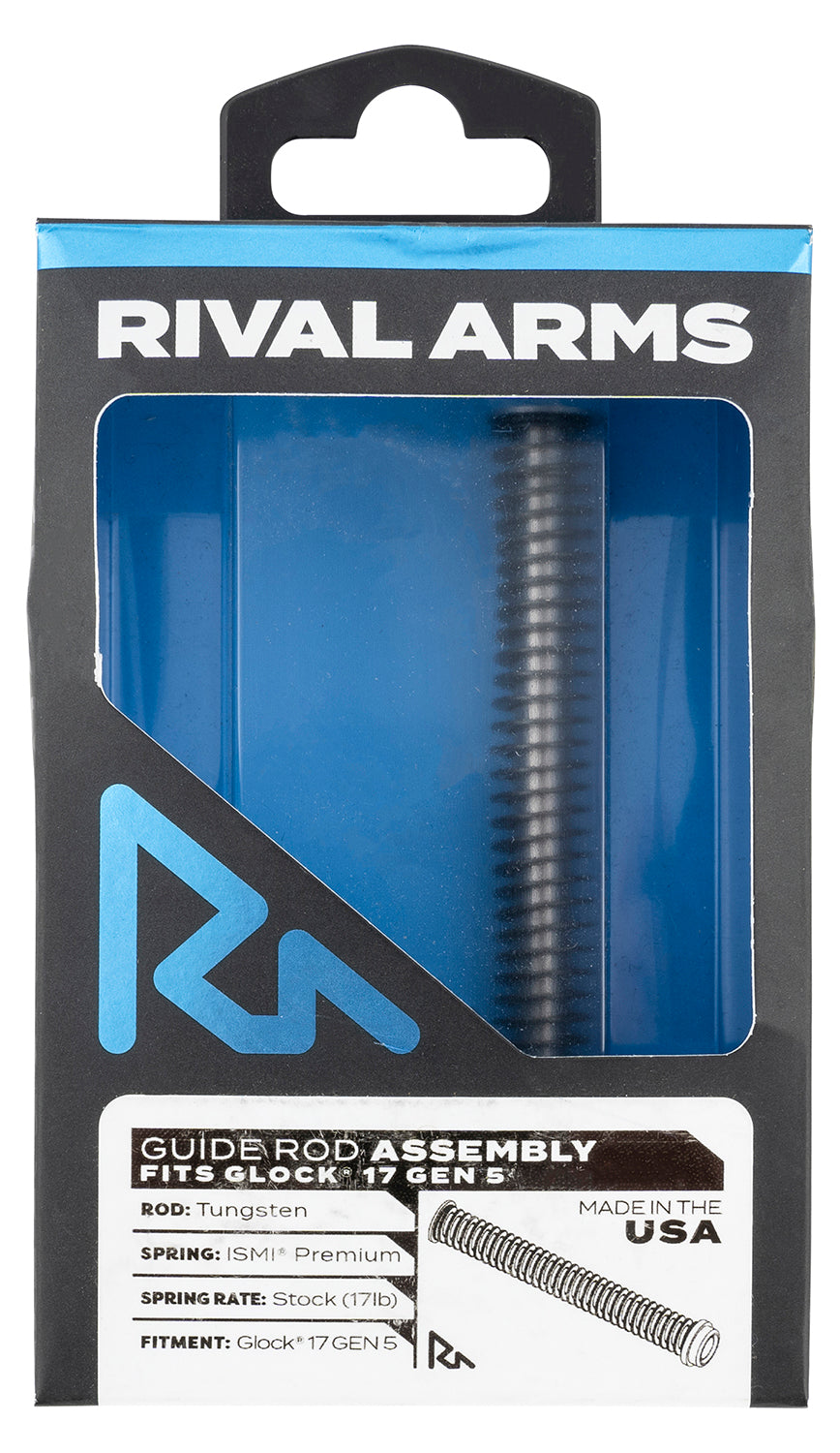 Rival Arms RA50G121T Glock 17 Gen5 Stainless Steel Tungsten Guide Rod Assembly