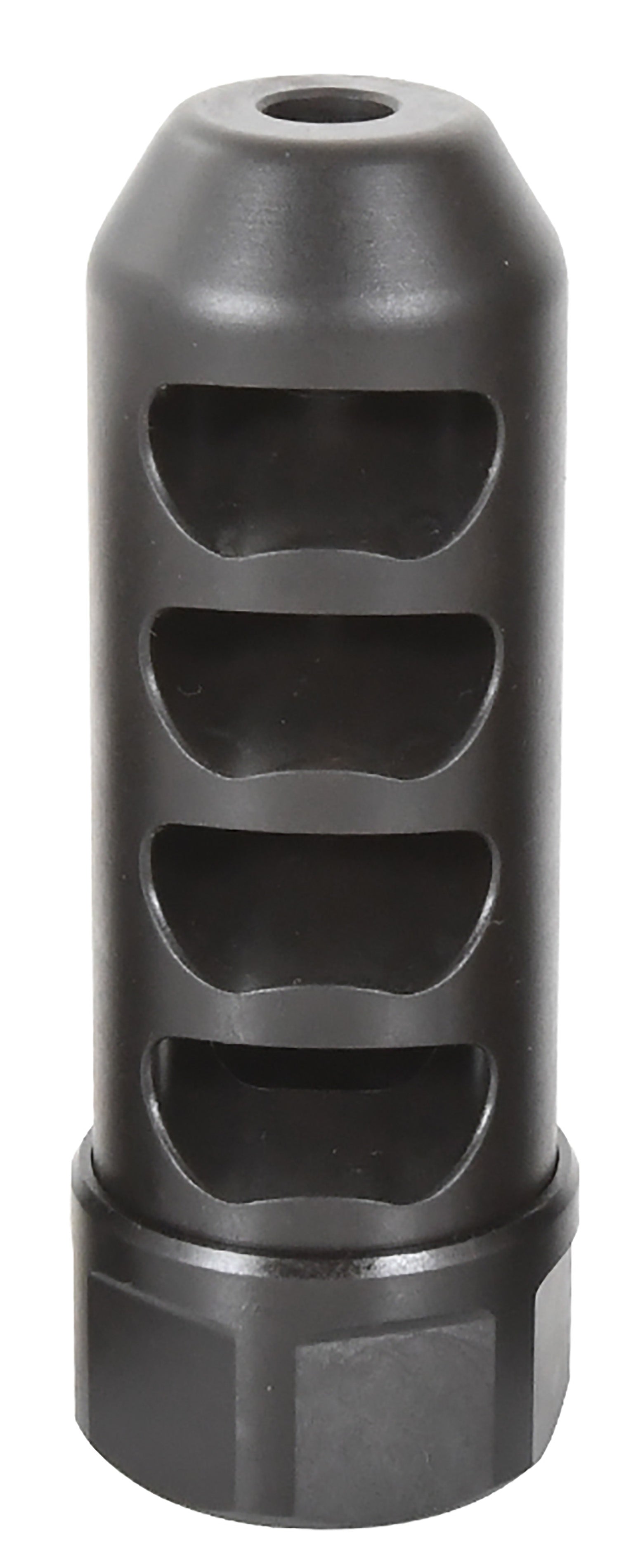 American Precision Arms Fat Bastard Gen 2 Self-Timing Brake .338 Cal Black Nitride Stainless 5/8"-24 tpi G2F5838N