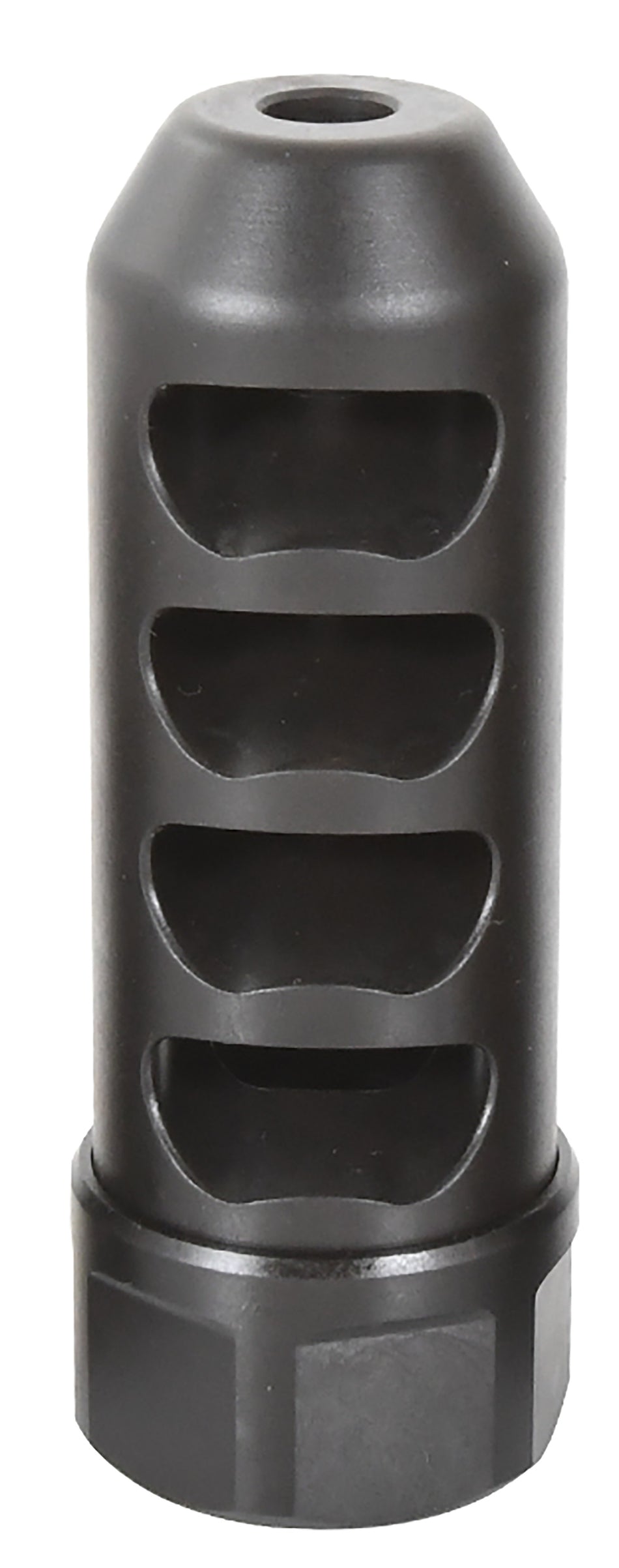 American Precision Arms Fat Bastard Gen 2 Self-Timing Brake .338 Cal Black Nitride Stainless 5/8"-24 tpi G2F5838N