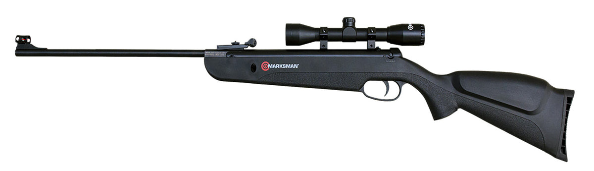 Marksman 2070 Youth Air Rifle 177 Cal Black Stock TruGlo Sights 4x32mm Scope Included