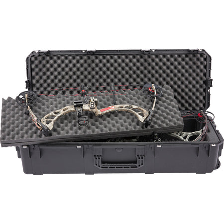 SKB iSeries Large Double Bow Hard Case Watertight Injection Molded with Skate Wheels