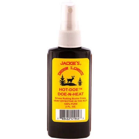 Jackie's Hot Doe 2 oz. Whitetail Doe Estrus Scent with Sprayer