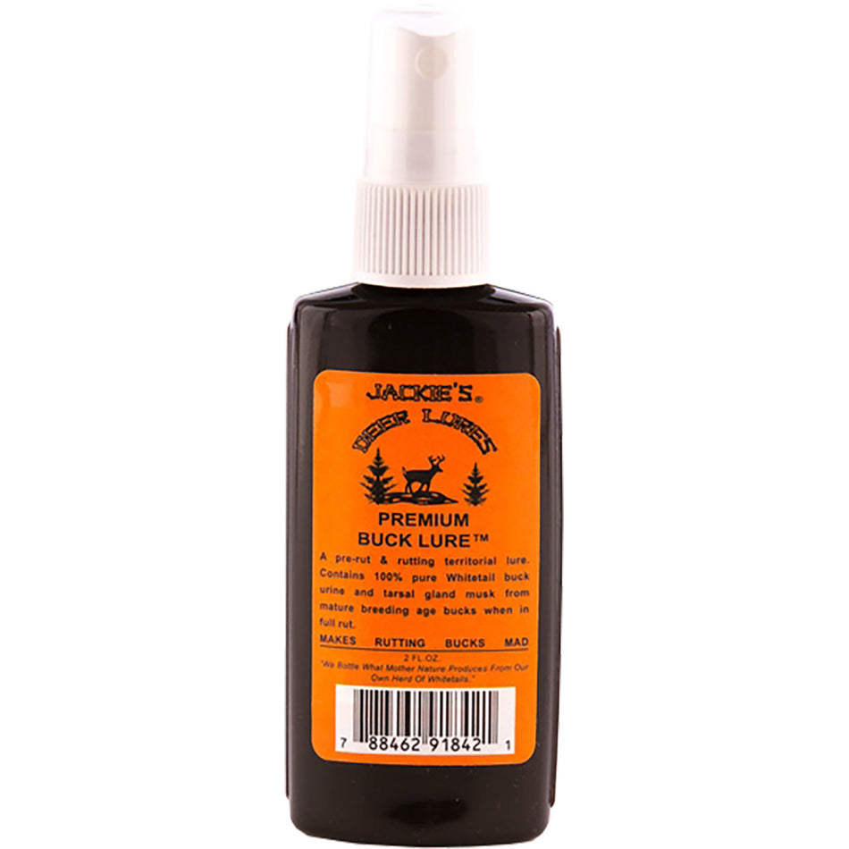 Jackie's Premium 100% Pure Buck Rut Attractant with Sprayer 2 oz.