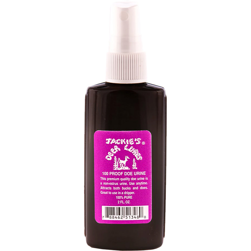 Jackie's 100% Pure Non-Estrus Doe Urine Scent 2 oz. with Sprayer
