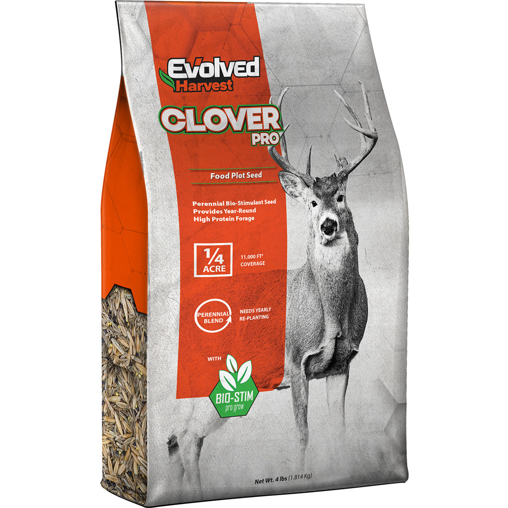 Evolved Perennial Clover Deer Attractant Food Plot Seed 4 lb.