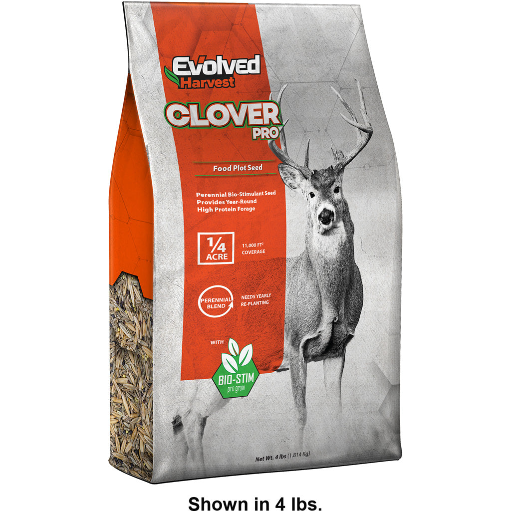 Evolved Perennial Clover ProGro Food Plot Seed 2 lb.