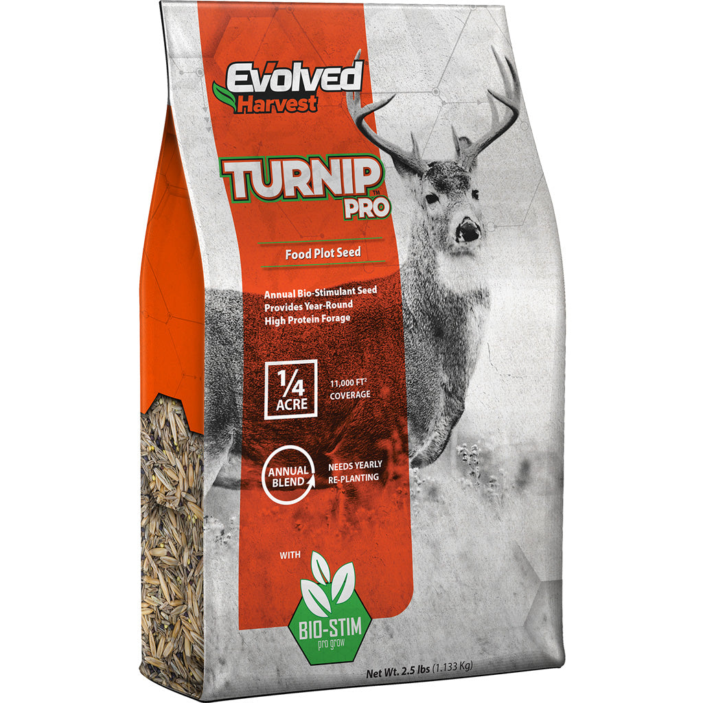 Evolved Annual Turnip ProGro Food Plot Seed Mix 2.5 lb.