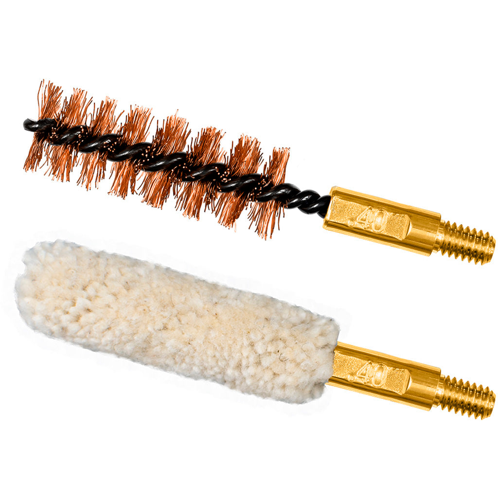 Otis Technology .40 S&W/10mm Bore Brush and Cotton Bore Mop Combo