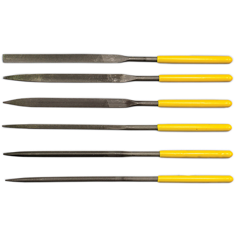 Otis Gunsmithing Needle File Set 6 Piece Hardened Steel Alloy