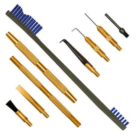 Otis Technology 9-Piece Gunsmithing Pick and Brush Cleaning Kit