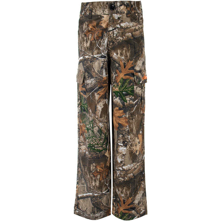 Habit Youth Realtree Edge Bear Cave 6 Pocket Camo Pant Medium
