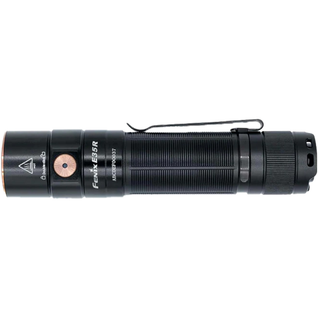 Fenix E35R Compact Rechargeable Flashlight 3100 Lumens Black