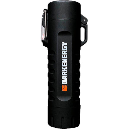 Dark Energy Black Windproof Rechargeable Plasma Lighter
