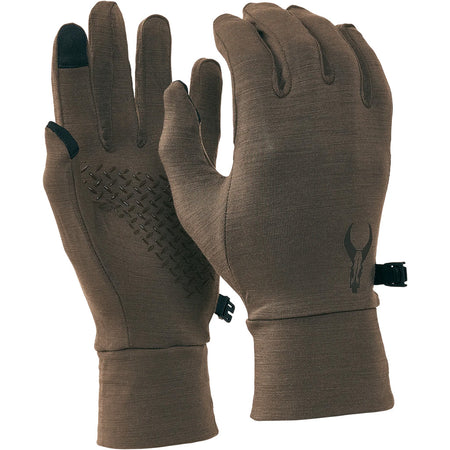Badlands Pecora Merino Blend Glove Liner Small - MUD Color